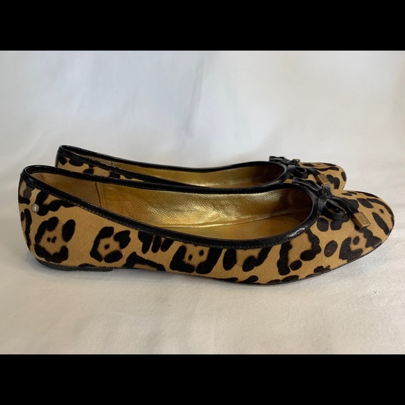 Coach Faux Pony Hair Leopard Print - Picture 2 of 6